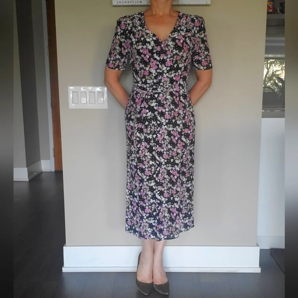 ๐ 5X HOST PICK ๐ Rouje Paris Mathilde Floral Dress - Picture 8 of 14